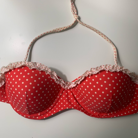 Sheridyn Swim Bikini Top Polka Dot AU Size 8 - Picture 1 of 6